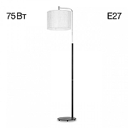 Торшер Citilux Тевин CL806031 цвет плафона/подвески Белый, цвет арматуры Черный-1