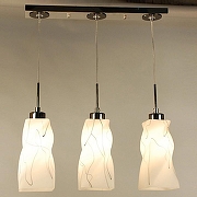 Подвесной светильник Citilux Спин CL943131 цвет плафона/подвески Белый, цвет арматуры Хром