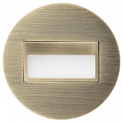 Встраиваемый светильник Citilux Скалли CLD007R3 цвет Бронза