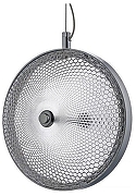 Подвесной светильник Lucia Tucci COIN COIN 2890.R170.1 D250 CL цвет плафона/подвески Серый, цвет арматуры Хром