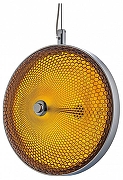 Подвесной светильник Lucia Tucci COIN COIN 2890.R170.1 D250 YL цвет плафона/подвески Желтый, цвет арматуры Хром
