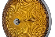 Подвесной светильник Lucia Tucci COIN COIN 2890.R170.1 D250 YL цвет плафона/подвески Желтый, цвет арматуры Хром-3