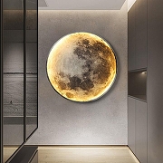 Накладной светильник Imperiumloft COSMOS Мун D60 cosmos-moon01 цвет плафона/подвески Черный, Белый, цвет арматуры Черный-7