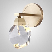 Бра Imperiumloft CRISTEL CRISTEL-WALL-A01 цвет плафона/подвески Прозрачный, цвет арматуры Латунь-1