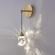 Бра Imperiumloft CRISTEL CRISTEL-WALL-B01 цвет плафона/подвески Прозрачный, цвет арматуры Латунь-9