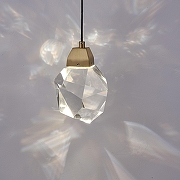 Бра Imperiumloft CRISTEL CRISTEL-WALL-B01 цвет плафона/подвески Прозрачный, цвет арматуры Латунь-10