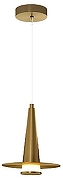 Подвесной светильник Imperiumloft CRUISE curtiss01 цвет плафона/подвески Латунь, цвет арматуры Латунь-1