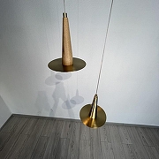 Подвесной светильник Imperiumloft CRUISE curtiss01 цвет плафона/подвески Латунь, цвет арматуры Латунь-4