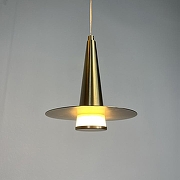 Подвесной светильник Imperiumloft CRUISE curtiss01 цвет плафона/подвески Латунь, цвет арматуры Латунь-5