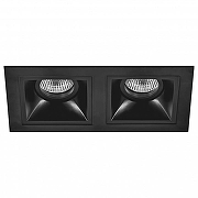 Встраиваемый светильник Lightstar Dom1no D5270707 цвет Черный