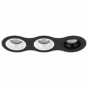 Встраиваемый светильник Lightstar Dom1no D637060607 цвет Белый, Черный