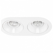 Встраиваемый светильник Lightstar Dom1no D6560606 цвет Белый