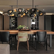 Светильник на штанге Imperiumloft DAGMAR dagmar01 цвет плафона/подвески Прозрачный, Серый, цвет арматуры Серый-5