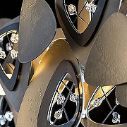 Светильник на штанге Imperiumloft DAGMAR dagmar01 цвет плафона/подвески Прозрачный, Серый, цвет арматуры Серый-8