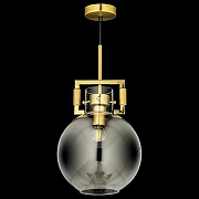 Подвесной светильник Arti Lampadari Daiano Daiano E 1.P2 CL цвет плафона/подвески Прозрачный, цвет арматуры Бронза-2