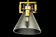 Подвесной светильник Arti Lampadari Daiano Daiano E 1.P3 CL цвет плафона/подвески Прозрачный, цвет арматуры Бронза-3