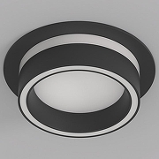 Встраиваемый светильник Denkirs N1KO DK2100-BK цвет плафона/подвески Черный, цвет арматуры Черный