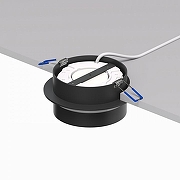 Встраиваемый светильник Denkirs N1KO DK2100-BK цвет плафона/подвески Черный, цвет арматуры Черный-3