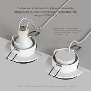 Встраиваемый светильник Denkirs DK2400 DK2400-BK цвет Черный-6