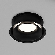 Встраиваемый светильник Denkirs DK2403-BK DK2403-BK цвет плафона/подвески Белый, Черный, цвет арматуры Черный-1