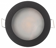 Встраиваемый светильник Denkirs DK3012 DK3012-BK цвет плафона/подвески Белый, цвет арматуры Черный