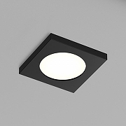 Встраиваемый светильник Denkirs DK3013 DK3015-BK цвет плафона/подвески Белый, цвет арматуры Черный-2