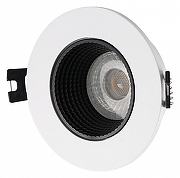 Встраиваемый светильник Denkirs Rodv1g DK3061-WH+BK цвет Белый, Черный