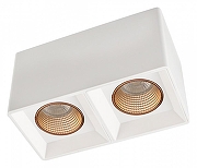 Накладной светильник Denkirs DK3030 DK3085-WH+BR цвет плафона/подвески Белый, Бронза, цвет арматуры Белый