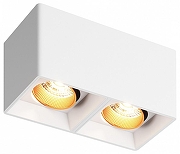 Накладной светильник Denkirs DK3030 DK3085-WH+BR цвет плафона/подвески Белый, Бронза, цвет арматуры Белый-1