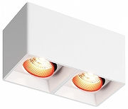 Накладной светильник Denkirs DK3030 DK3085-WH+RD цвет плафона/подвески Белый, Красный, цвет арматуры Белый-1