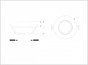 Встраиваемый светильник Denkirs Rond DK3120-WH цвет плафона/подвески Белый, цвет арматуры Белый-6