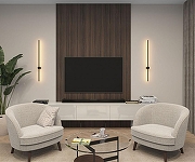 Бра Denkirs Stang DK5014-BK цвет плафона/подвески Черный, цвет арматуры Черный-7