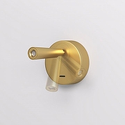 Бра Denkirs SH1NE WALL DK5072-SB цвет плафона/подвески Латунь, цвет арматуры Латунь-3