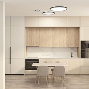 Накладной светильник Denkirs TH1N DK6524-BK цвет плафона/подвески Белый, Черный, цвет арматуры Черный-3