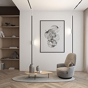 Встраиваемый светильник Denkirs SMART LINEAR DK8015-BK цвет плафона/подвески Черный, цвет арматуры Черный-4