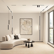 Встраиваемый светильник Denkirs SMART LINEAR DK8015-BK цвет плафона/подвески Черный, цвет арматуры Черный-5