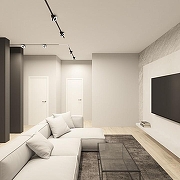 Светильник на штанге Denkirs SMART L1NEAR DK8027-BK цвет плафона/подвески Белый, Черный, цвет арматуры Черный-4