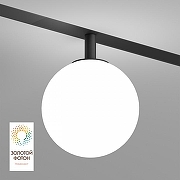 Светильник на штанге Denkirs SMART Мун DK8050-BK цвет плафона/подвески Белый, цвет арматуры Черный-1