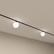 Светильник на штанге Denkirs SMART Мун DK8050-BK цвет плафона/подвески Белый, цвет арматуры Черный-2