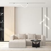 Подвесной светильник Denkirs SMART RAY DK8060-BK цвет плафона/подвески Белый, цвет арматуры Черный-6