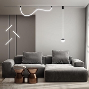 Светильник на штанге Denkirs SMART RAY DK8065-BK цвет плафона/подвески Белый, цвет арматуры Черный-5