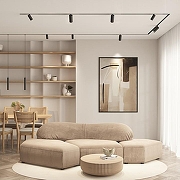 Светильник на штанге Denkirs Denk1rs S1mple DK8120-BK цвет плафона/подвески Черный, цвет арматуры Черный-3