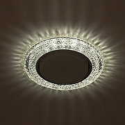 Встраиваемый светильник Эра DK LD26 DK LD26 SL/WH цвет Прозрачный, Хром-1