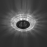 Встраиваемый светильник Эра DK LD3 DK LD3 SL/WH цвет Прозрачный, Хром-1