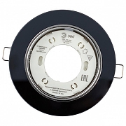 Встраиваемый светильник Эра DK LD51 BK цвет Черный