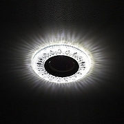 Встраиваемый светильник Эра DK LD9 DK LD9 SL/WH цвет Прозрачный, Хром-1