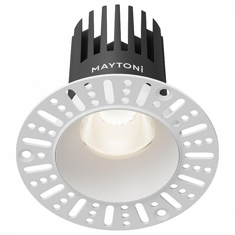 Встраиваемый светильник Maytoni Dip DL121-15W-4K-TRS-W 