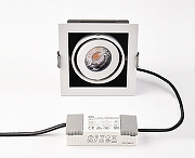 Встраиваемый светильник Italline DL DL 3032 white 3000K цвет плафона/подвески Белый, цвет арматуры Белый-3