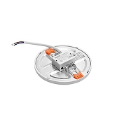 Встраиваемый светильник Wolta DLUS04-9W-6K цвет плафона/подвески Белый, цвет арматуры Белый-2