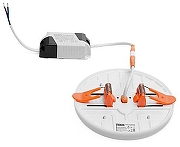 Встраиваемый светильник Wolta DLUS05-12W-4K цвет плафона/подвески Белый, цвет арматуры Белый-2